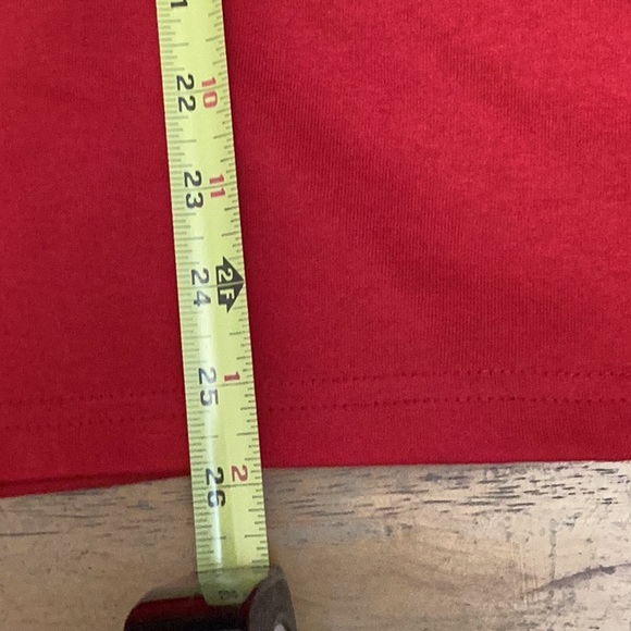 🎉HP🎉Hasting & Smith Women Crew Neck Top-Snowflake ❄️, Dark Red, 2X, NWT - Picture 6 of 8